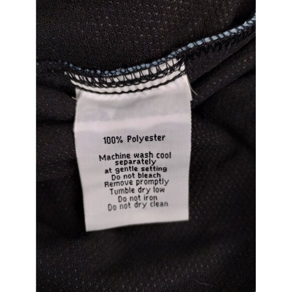 North End Ladies Medium Blue and White Secure Pockets Full Zip Fleece Jacket - Picture 8 of 8